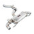 Supersprint Rear exhaust with valve - 777654