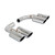 Supersprint 4 Endpipe kit Right - Left 100x75 - 779527