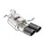 Supersprint Rear exhaust Left OO100 "Gun Metal Grey" - 778746