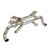 Supersprint Rear exhaust with valves Right - Left "Suono Variabile" (Deletes GPF - fits to the stock endpipes) - 779254