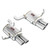 Supersprint Rear muffler, Race Tips PackageWith E.E.C. homologation - 786880