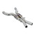 Supersprint Front pipe with  Metallic catalytic converter Right + Left - 789502