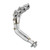 Supersprint Manifold for OEM catalytic converter. - 801101