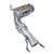 Supersprint Turbo downpipe kit with Metallic catalytic converter - 832421
