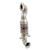 Supersprint Turbo downpipe kit with Metallic catalytic 200CPSI - 831221