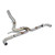 Supersprint Rear pipe "Y-Pipe" Right - Left(Muffler delete) - 833114