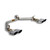 Supersprint Tailpipes kit Right + Left 4 exit 120 x 80 - 843027.