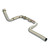 Supersprint Downpipe Left + front pipe(Deletes catalytic) - 843832