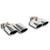 Supersprint Endpipe kit Right - Left 120x80 - 847527