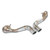 Supersprint Rear pipe kit Right - Left "Megaphone" OO100(Muffler delete) - 862314