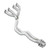 Supersprint Manifold stainless steel 4-2-1(LHD + RHD) - 883601