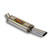 Supersprint Rear exhaust 120 x 80  Stainless steel - 886805