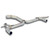 Supersprint Rear pipe "Y-Pipe" Right - Left(Muffler delete) - 889914