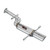 Supersprint Rear exhaust O 100 "Racing" - 960444