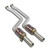 Supersprint Front exhaust with metallic catalytic 100CPSI Right + Left - 980202