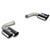 Supersprint Endpipe kit "Racing"  Right OO80 - Left OO80 - 986136