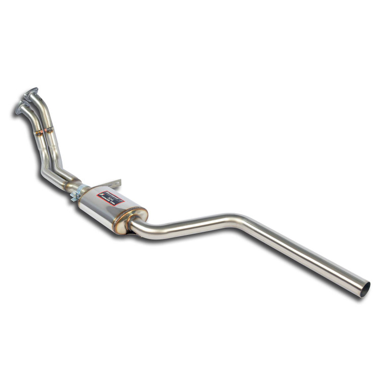 Supersprint Front exhaust - resonated "floor pedals" - 010602