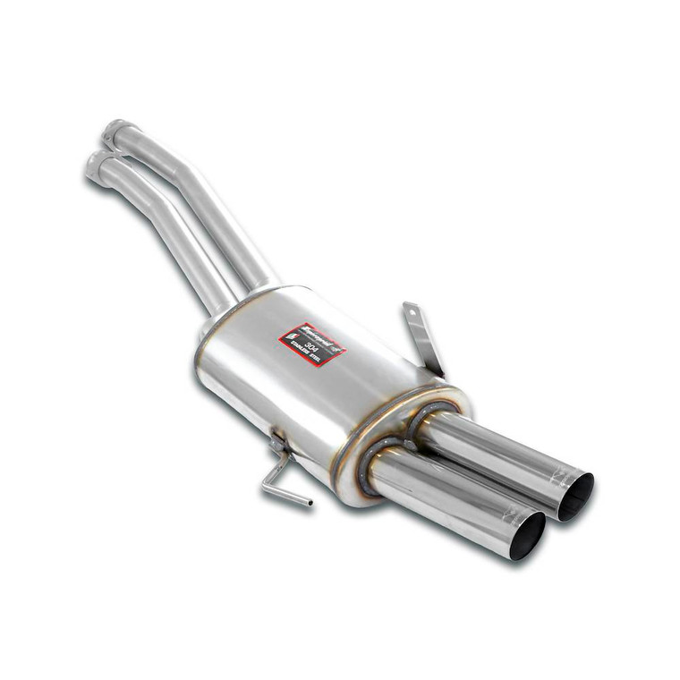 Supersprint Rear exhaust "Racing" OO70 100% Stainless Steel - 042806