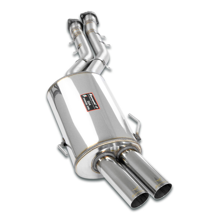 Supersprint Rear exhaust "Racing" OO70 100% Stainless Steel - 043806