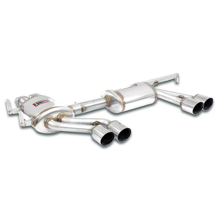 Supersprint Rear muffler Right - Left"RACING LIGHT" - 045006
