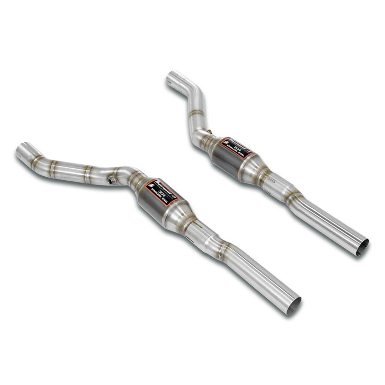 Supersprint Front exhaust with Metallic catalytic converter right + left - 048832