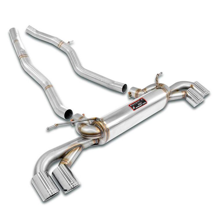Supersprint Rear exhaust Right OO90 - Left OO90 - 049326