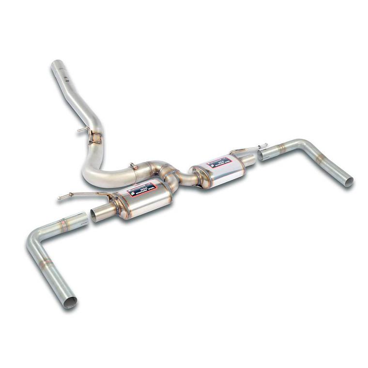 Supersprint Rear exhaust Right - Left "Racing" - 048464
