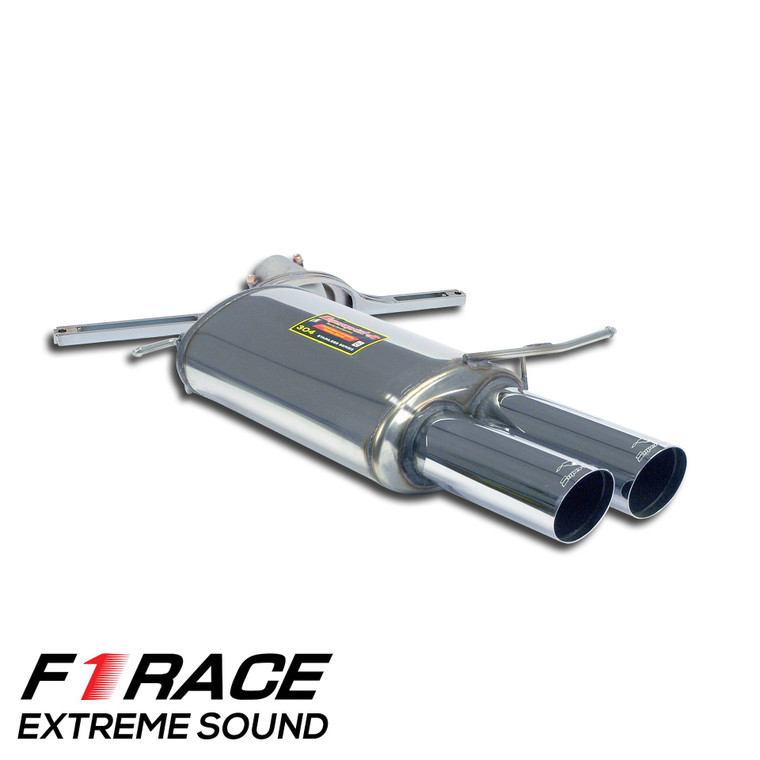 Supersprint Rear exhaust Left "F1 Race" OO80Heavy duty chassis bar included - 046976