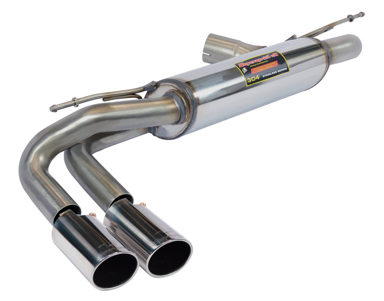 Supersprint Rear exhaust "Racing" OO80 - 047406