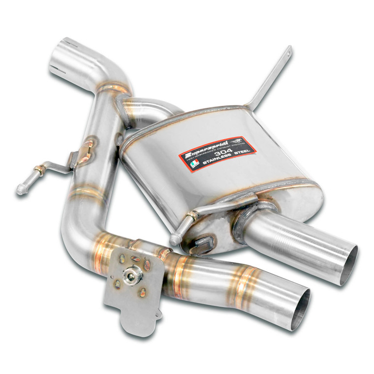 Supersprint Rear exhaust "Race" Left with valve (Electric) - 131934