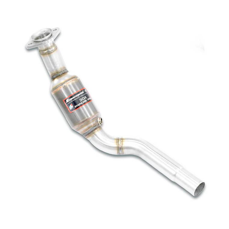 Supersprint Downpipe Left + Metallic catalytic converter - 131122