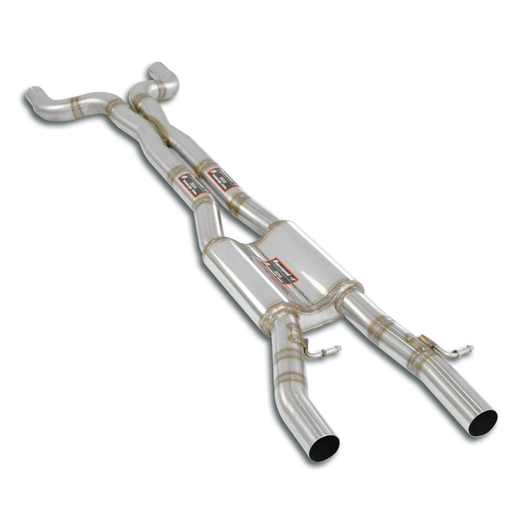 Supersprint Centre exhaust Right - Left + "X-Pipe" - 131403