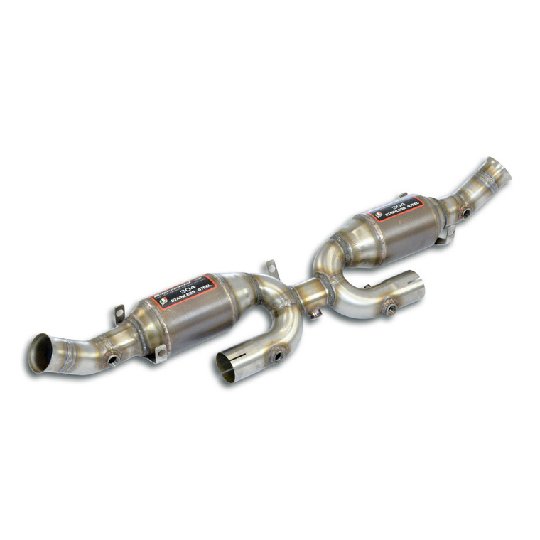 Supersprint Front exhaust Right - Left + Metallic catalytic converter - 242502