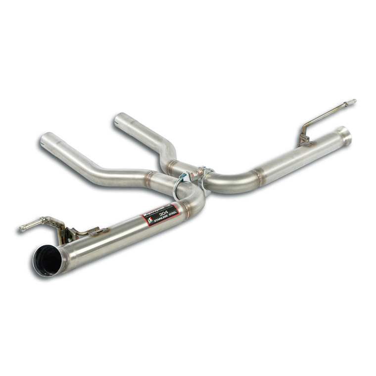 Supersprint Rear pipe Right - Left(Muffler delete) - 244916