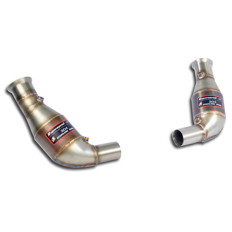 Supersprint Metallic catalytic converter Right - Left 100CPSI WRC - 245802
