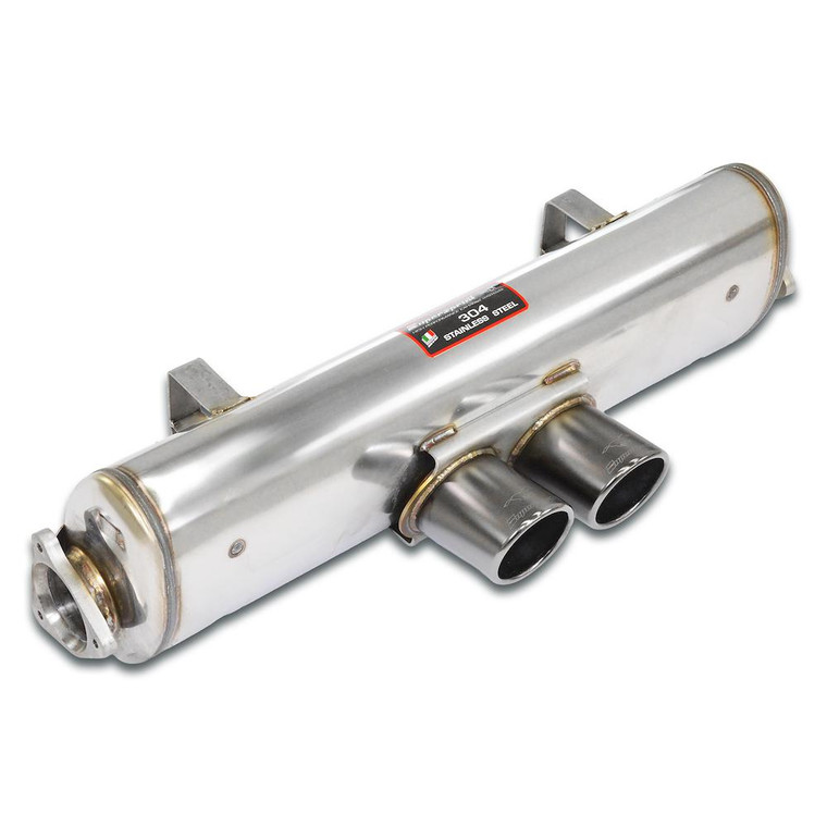 Supersprint Center exhaust OO 90 "Gun Metal Grey" - 245926