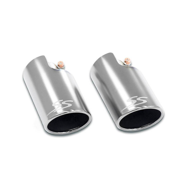 Supersprint Endpipe kit Left OO100 "Gun Metal Grey" - 247076