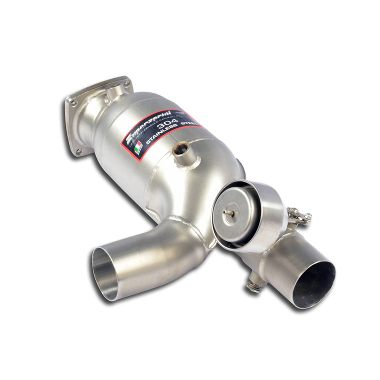 Supersprint Front exhaust with Metallic catalytic converter + valve Right - 248302