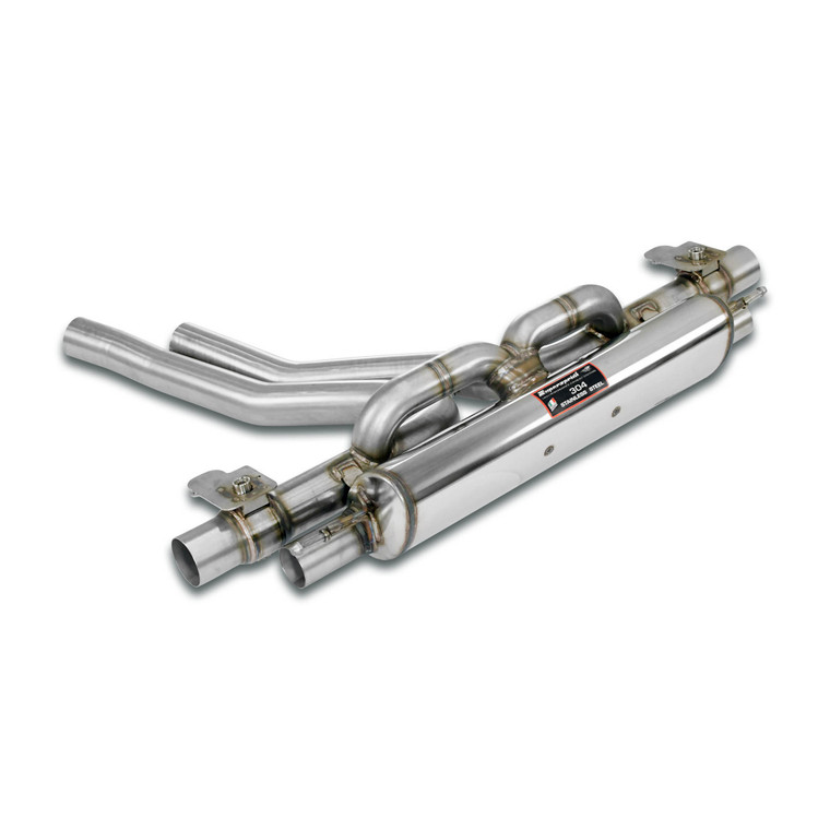 Supersprint Rear exhaust with valves right - left - 249294