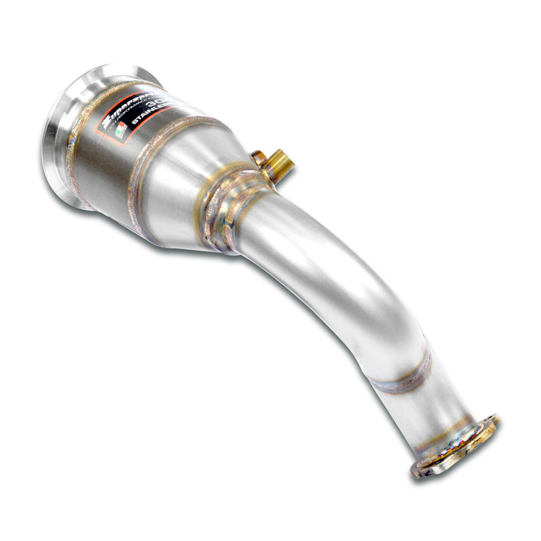 Supersprint Downpipe Left with  Metallic catalytic converter - 249541