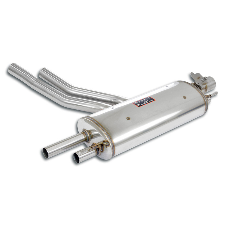 Supersprint Rear exhaust right - left with single valve - 249554