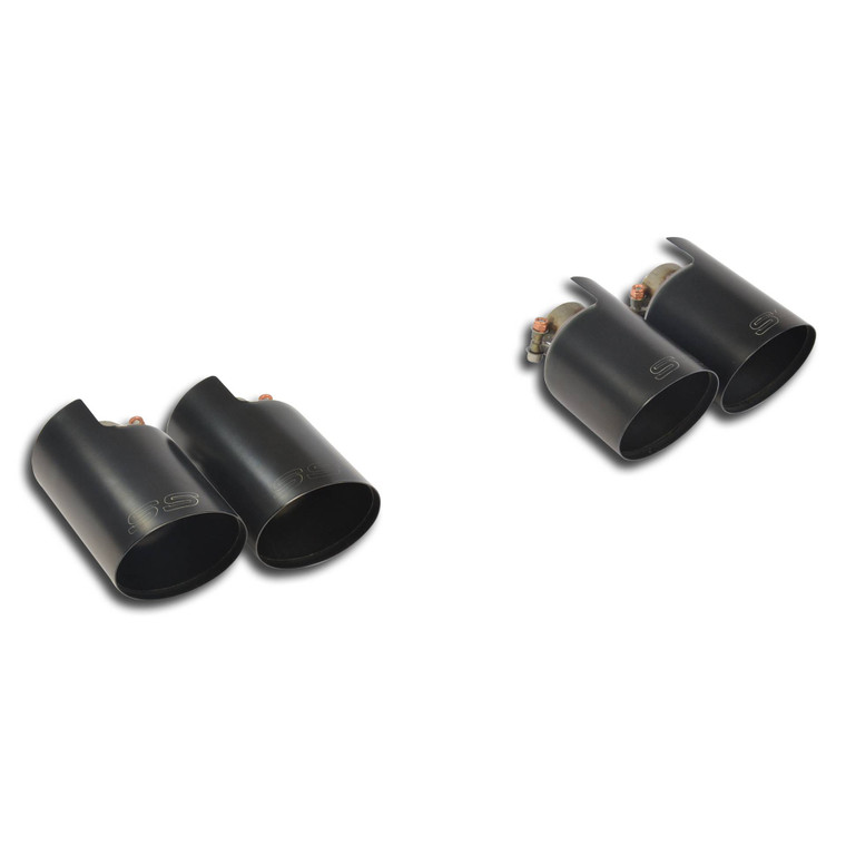 Supersprint Endpipe kit "Race-Gun Metal Grey" Right OO100 - Left OO100 - 248676