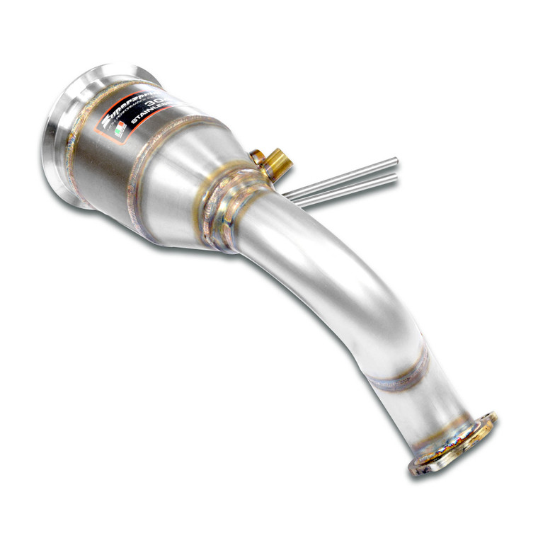 Supersprint Downpipe Left with  Metallic catalytic converter - 249581
