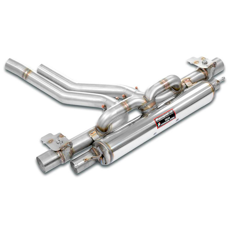 Supersprint Rear exhaust with valves right - left - 249254