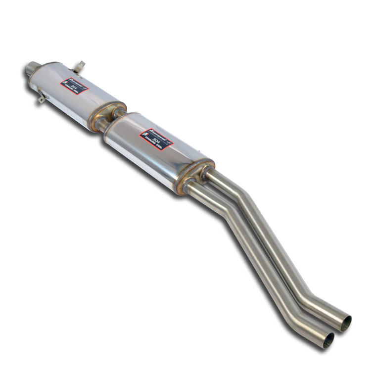 Supersprint Front exhaust + Centre exhaust Right (2 Silencers)Available on demand - 390903