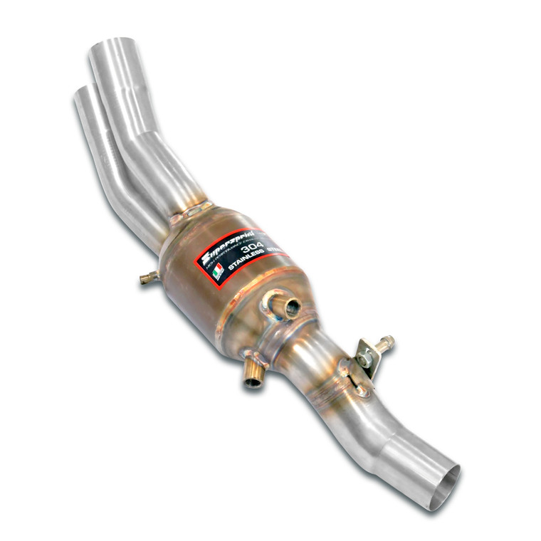 Supersprint Front exhaust Right with Metallic catalytic converter. - 391202
