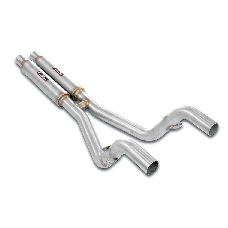 Supersprint Centre exhaust Right - Left + "H-Pipe" - 391203
