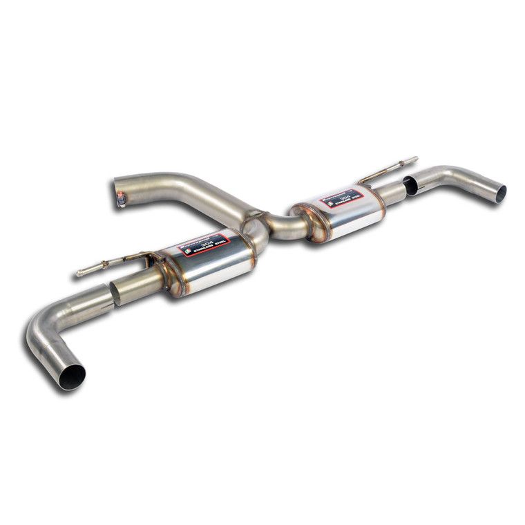 Supersprint Rear exhaust "Racing" right - left - 329004
