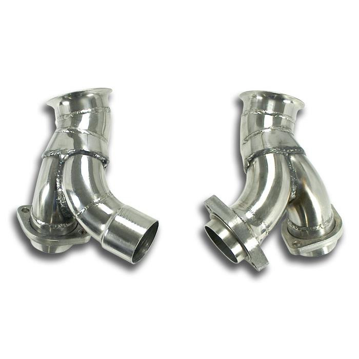 Supersprint Connecting pipes kit "Y" Right - Left For OEM kat - 390610