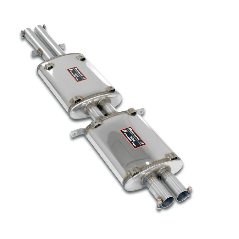 Supersprint Front + centre exhaust Right (2 Silencers) - 393603